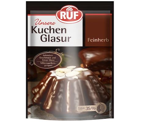 8x 100g Ruf Premium Kakaoglasur für 1,99€