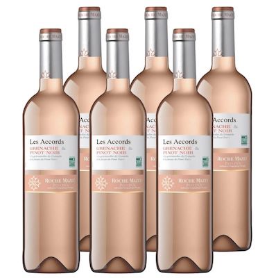 🍇🍷6x 0,75L Roséwein Les Accords de Roche Mazet für 23,88€ (statt 38€)