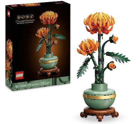 LEGO 10368 Icons Chrysantheme für 17,99€ (statt 22€)