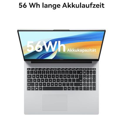 🧑‍💻HUAWEI MateBook D 16 mit 16GB RAM & 1T SSD für 679€ (statt 735€)