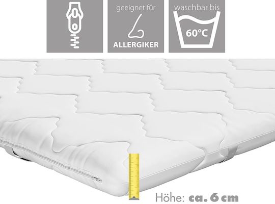 Traumnacht orthopädischer Matratzentopper mit 80 x 200 cm für 44€ (statt 54€)