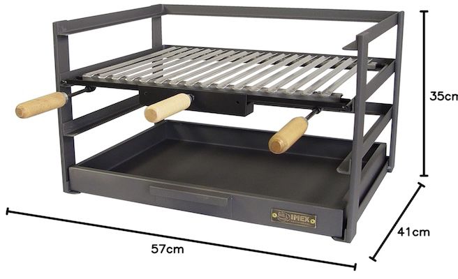 🍖Imex El Zorro Grillschublade mit Grillrost für 118€ (statt 144€)