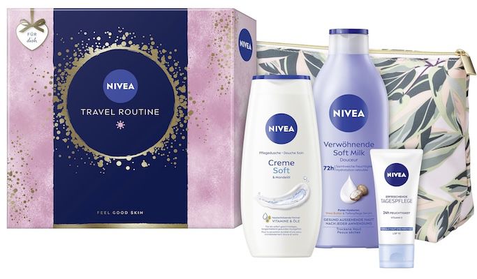 🧴 NIVEA Travel Routine Geschenkset für 8,55€ (statt 13€)