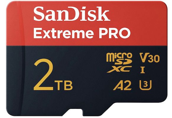 SanDisk Extreme PRO A2   2TB microSD mit 200 MB/s für 215€ (statt 292€)