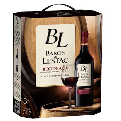 3L🍷 Baron de Lestac   trockener Rotwein für 16,42€ (statt 22€)