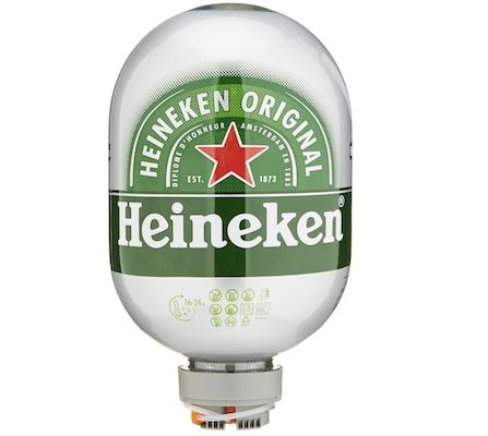 8L🍺 Heineken Lager Blade Fass ab 19,94€ (statt 27€)