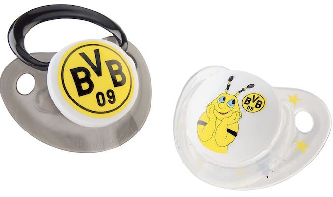 NUK Borussia Dortmund Schnullerset für 7,59€ (statt 10€)