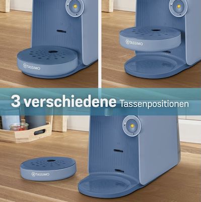 Bosch Tassimo Finesse Kapselmaschine in Blau für 29,90€ (statt 40€)