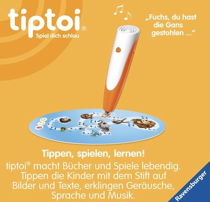 Ravensburger tiptoi Stift mit Liedertafel für 34€ (statt 50€)