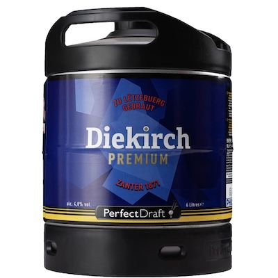 6L🍺 Diekirch Premium Pils aus Luxemburg für 18,99€ (statt 26€)