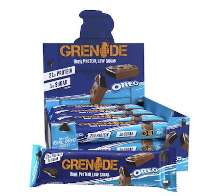 12x 60g Grenade Riegel OREO für 16,99€ (statt 28€)