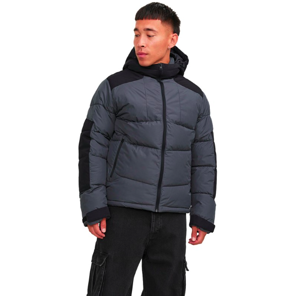 JACK & JONES Herren Otis Steppjacke grau o. grün für 25,98€ (statt 52€)