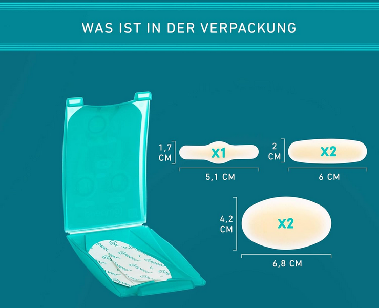 Compeed Blasenpflaster Mixpack mit 5 Stück für 4,49€ (statt 9€)