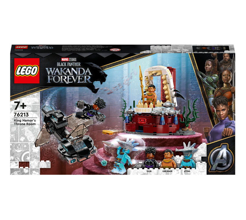 LEGO 76213 Marvel König Namors Thronsaal für 16,40€ (statt 24€)