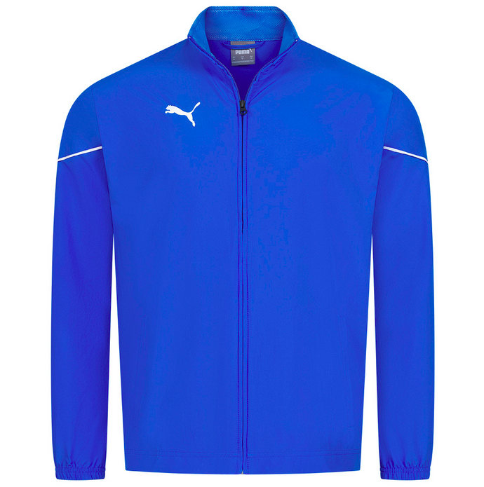 PUMA teamRISE Sideline Jacke in blau für 14,20€ (statt 23€)