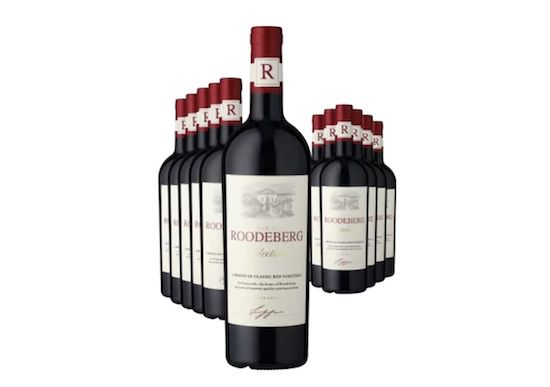 12 Flaschen KWV Roodeberg Selection 2021 Rotwein für 54,29€ (statt 79€)