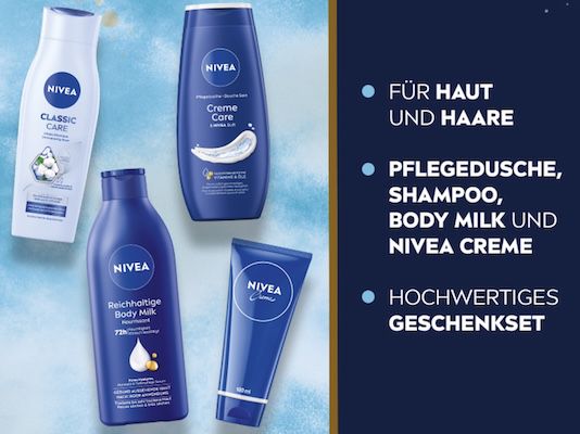 🧴 2x NIVEA Care Moments Geschenkset für 20,98€ (statt 37€)