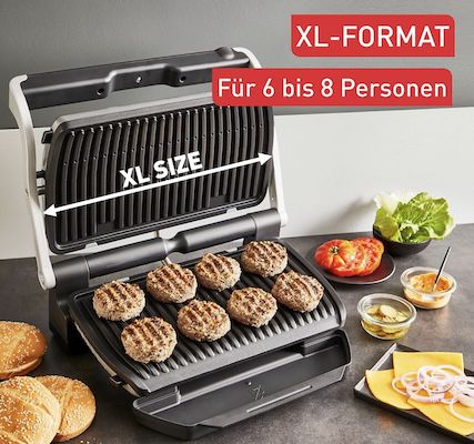 Tefal GC728D OptiGrill+ XL intelligenter Kontaktgrill für 149€ (statt 170€)