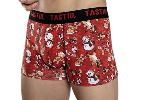 15x TASTIQ Herren Boxershorts in Geschenkbox mit Weihnachts Print für 29,97€ (statt 51€)