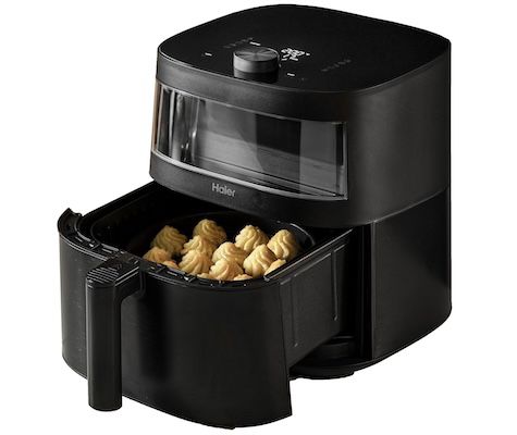 🍟 Haier HAF5TWA Heißluftfritteuse mit Glasfenster für 73,99€ (statt 125€)