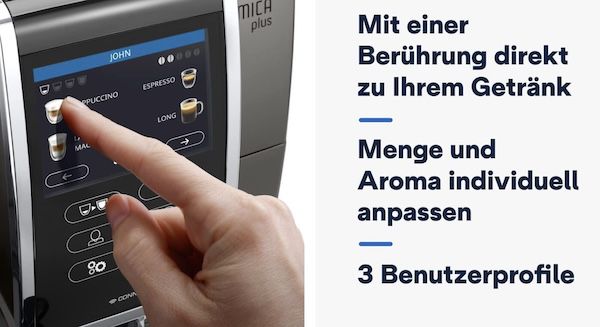 DeLonghi Dinamica Plus ECAM 372.95 Kaffeevollautomat für 539€ (statt 649€)