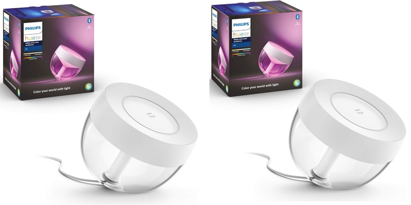 Philips Hue Iris Tischleuchte für 66€  im Doppelpack nur 112,20€ (statt 84/168€)