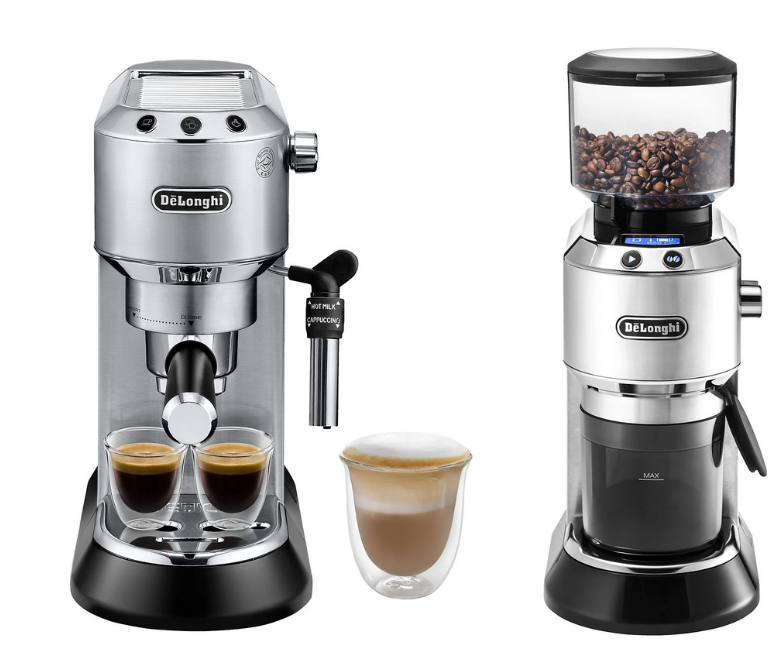 ☕DeLonghi Dedica ECKG 6821.M Siebträgermaschine + Kaffeemühle für 260,10€ (statt 326€) 💥