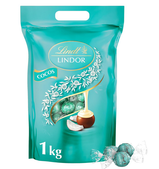 1kg Lindt LINDOR Cocos für 20,41€ (statt 30€)