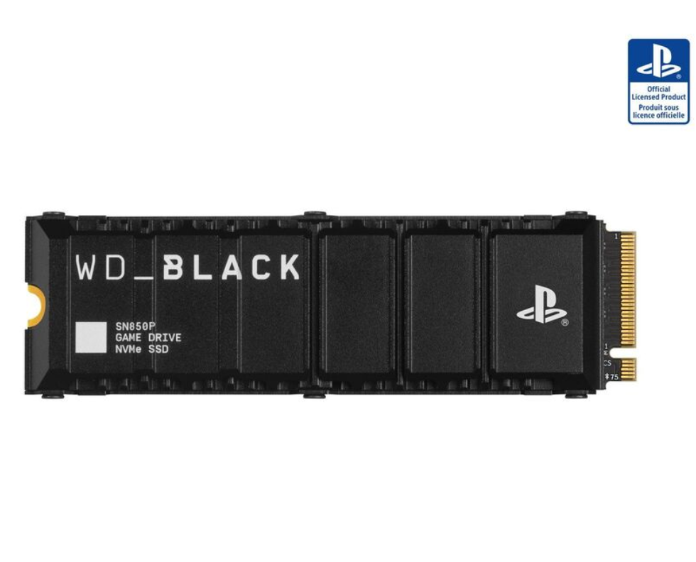 WD_Black SN850P NVMe Heatsink 2TB für 151,29€ (statt 173€) 1TB für 88,11€