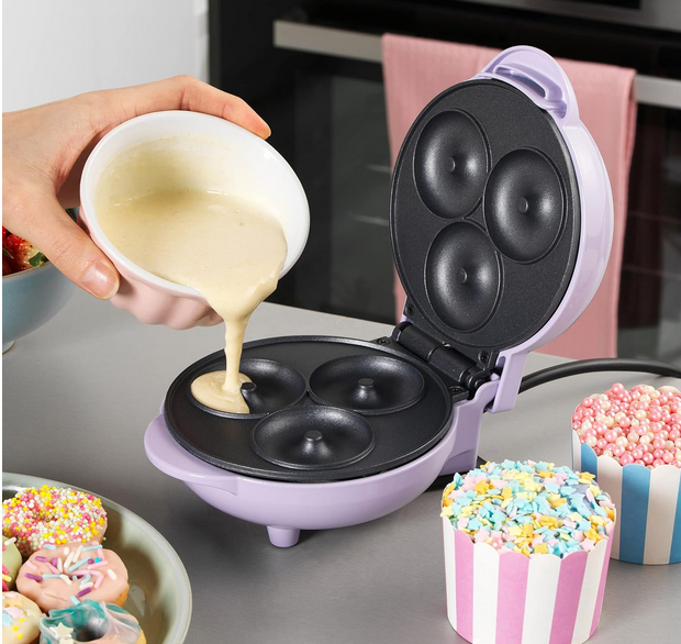 🍩 Petra PT4698 elektrischer mini Donut Maker für 10,84€ (statt 18€)