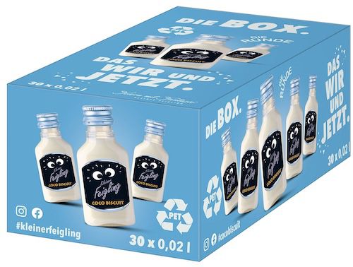 🥥 30er Pack Kleiner Feigling Coco Biscuit (je 20ml) für 13€ (statt 16€)