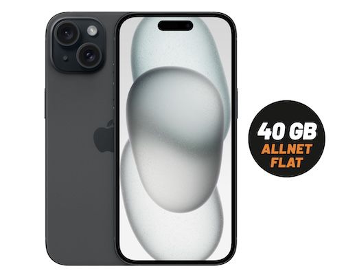 🔥🤯 Apple iPhone 15 für 99,99€ + Vodafone Allnet 40GB für 29,99€ mtl.