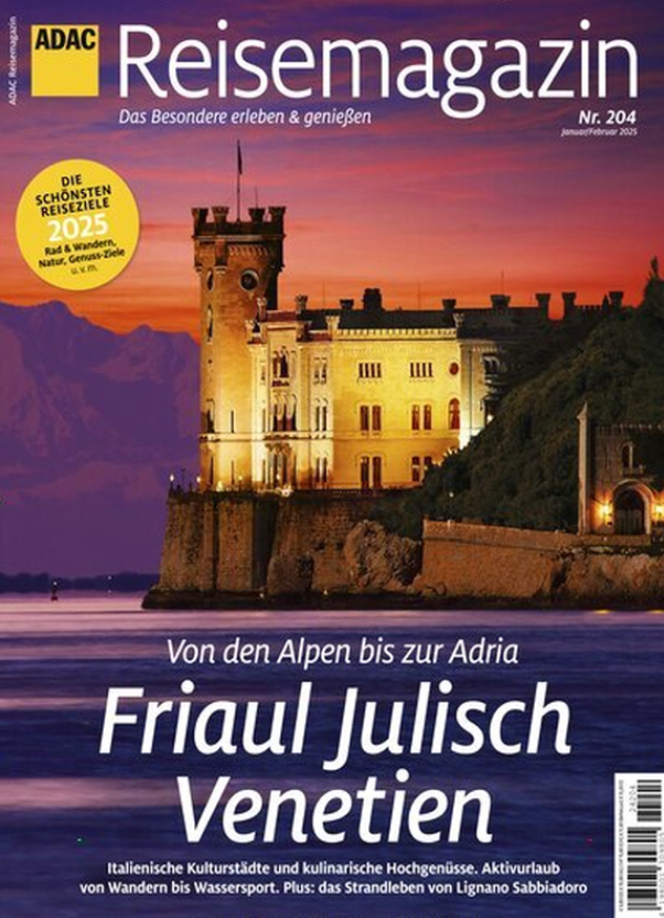 Jahresabo ADAC Reisemagazin 7 Ausgaben für 14,90€ (statt 64€)