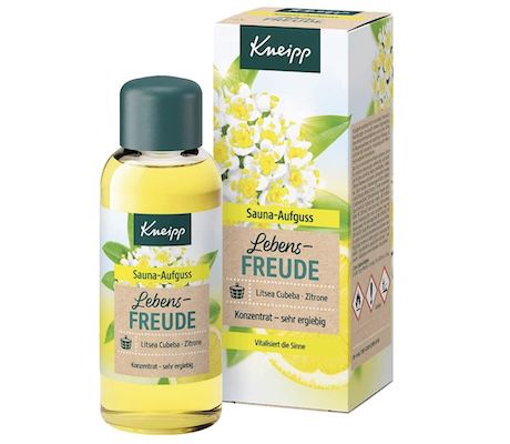 🍋 100 ml Kneipp Sauna Aufguss Lebensfreude Litsea Cubeba & Zitrone für 4€ (statt 6€)