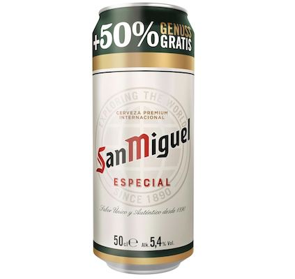 🍻 24x San Miguel Especial Bier je 0,5l für 16€ (statt 22€) – 0,67€ pro Dose