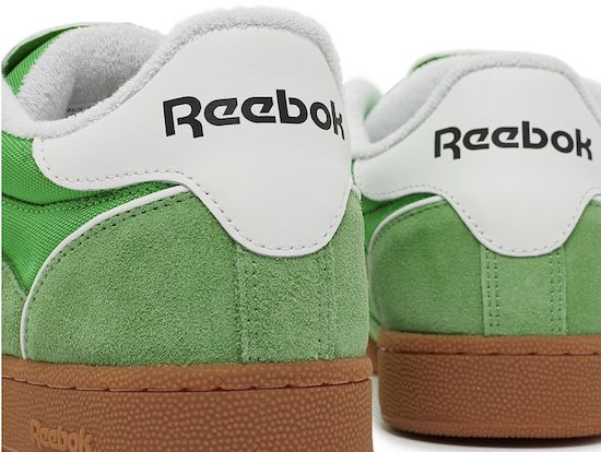 Reebok x Pleasures Club C Bulc aus grünem Wildleder für 38,59€ (statt 60€)