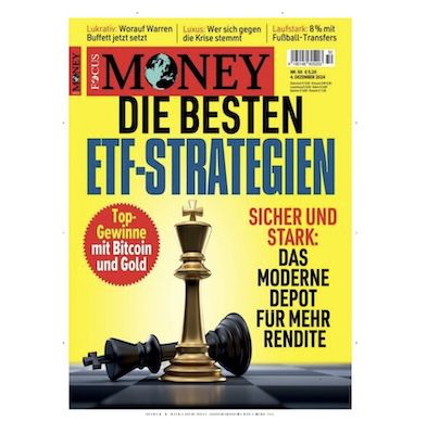 💶 FOCUS Money Abo mit 52 Ausgaben für nur 49,90€ (statt 265€)