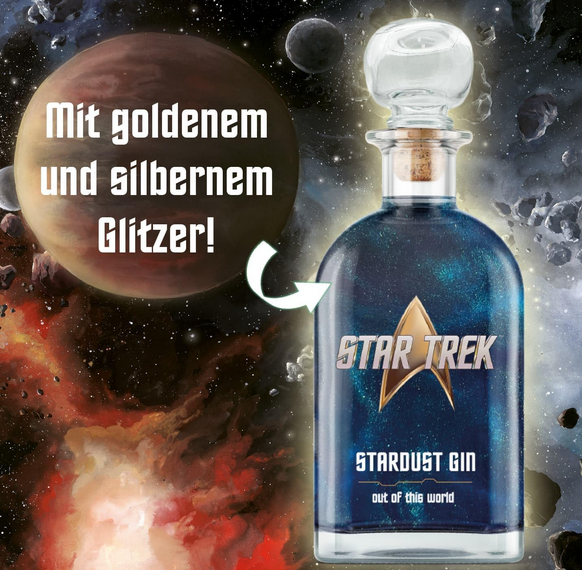 Star Trek   Stardust Gin by V SINNE 500ml 40% für 31,99€ (statt 40€)