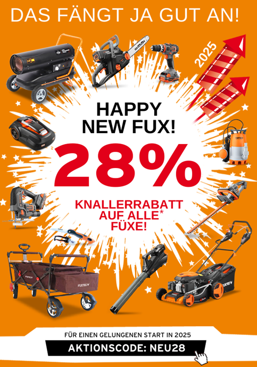 28% Rabatt auf ALLES bei Fuxtec – z.B. FX-CT500 Bollerwagen 110,88€ (statt 173€)