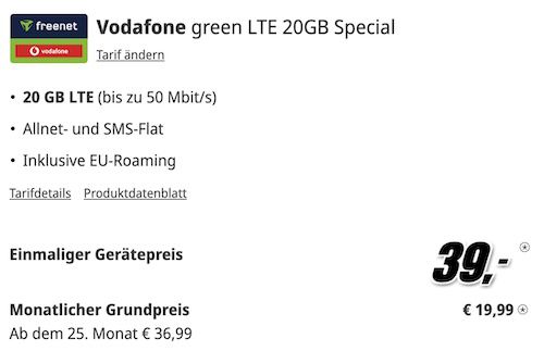 Über 100€ Gewinn 🔥 Google Pixel 9 für 39€ + Vodafone Allnet 20GB für 19,99€ mtl.