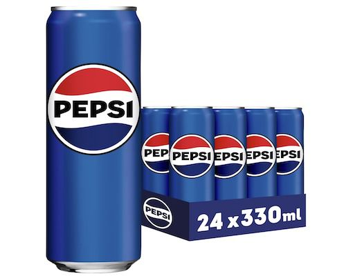 💙 24x Pepsi (je 0,33l) ab 12€ (statt 16€)   50 Cent pro Dose!