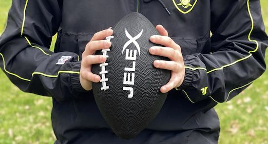 🏈 JELEX Touchdown American Football in Schwarz für 8,28€ (statt 14€)