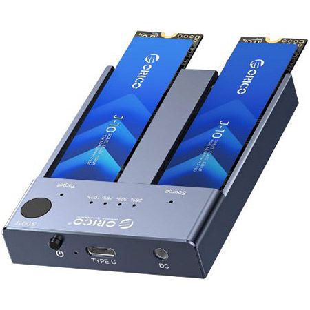 ORICO M2P2 NVMe M.2 SSD Dual Clone Dockingstation für 90,99€ (statt 130€)