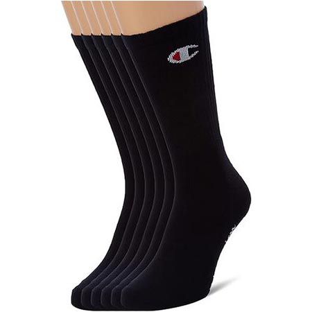 🧦 6er Pack Champion Unisex Basic Socken in Weiß oder Schwarz für 11,86€ (statt 22€)