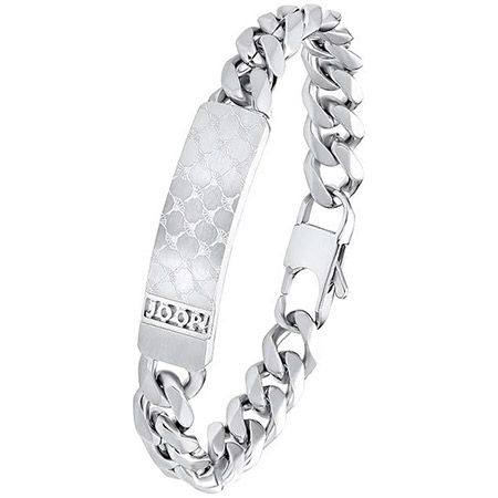 JOOP! Edelstahl Armband mit ID-Anhänger für 51,50€ (statt 79€)