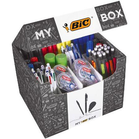 🖊️ BIC My BIC Box Schreibwaren Set, 124-tlg. für 39,10€ (statt 65€)