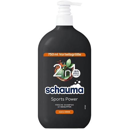 Schwarzkopf Schauma 2in1 Sports Power Shampoo, 750ml ab 2€ (statt 3,41€)