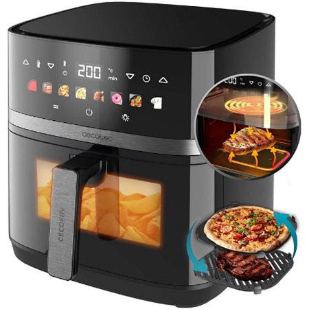 🍟 Cecotec Cecofry & Grill Duoheat 8000 Heißluftfritteuse für 69,90€ (statt 89€)