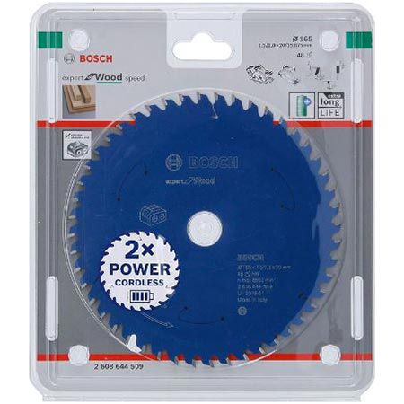 🪚 Bosch Professional Expert for Wood Kreissägeblatt, Ø 165x20x1,5mm für 26,99€ (statt 35€)