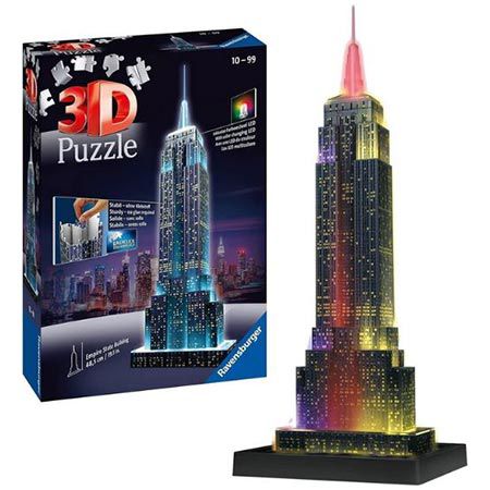 Ravensburger 3D Puzzle – Empire State Building bei Nacht für 24,74€ (statt 35€)